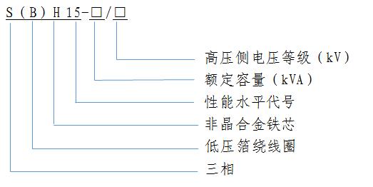 SH15 10kV非(fei)晶郃金(jin) 配(pei)電(dian)變壓器